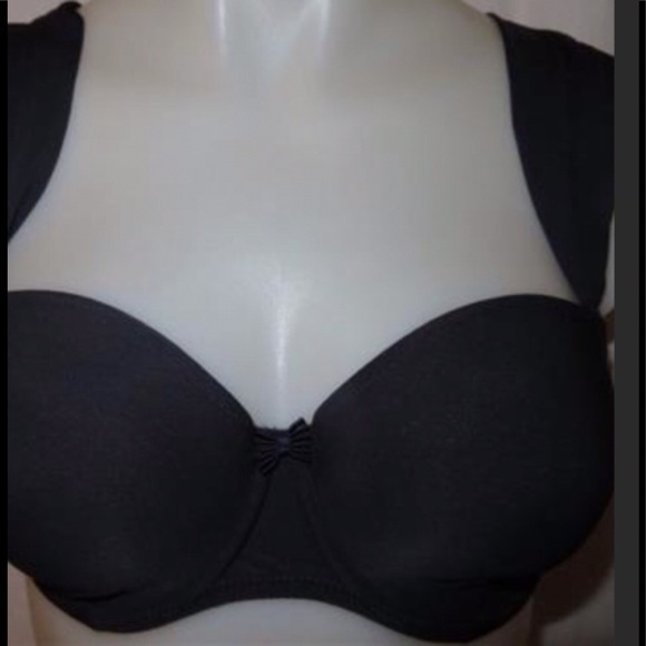 Marie Jo L’Aventure “Daniel” Bra 2 way 36/B. Navy Blue Sexy Cut Thick Straps NWT - Picture 3 of 14